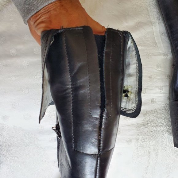 Pajar Black Heeled Boots - Picture 8 of 9